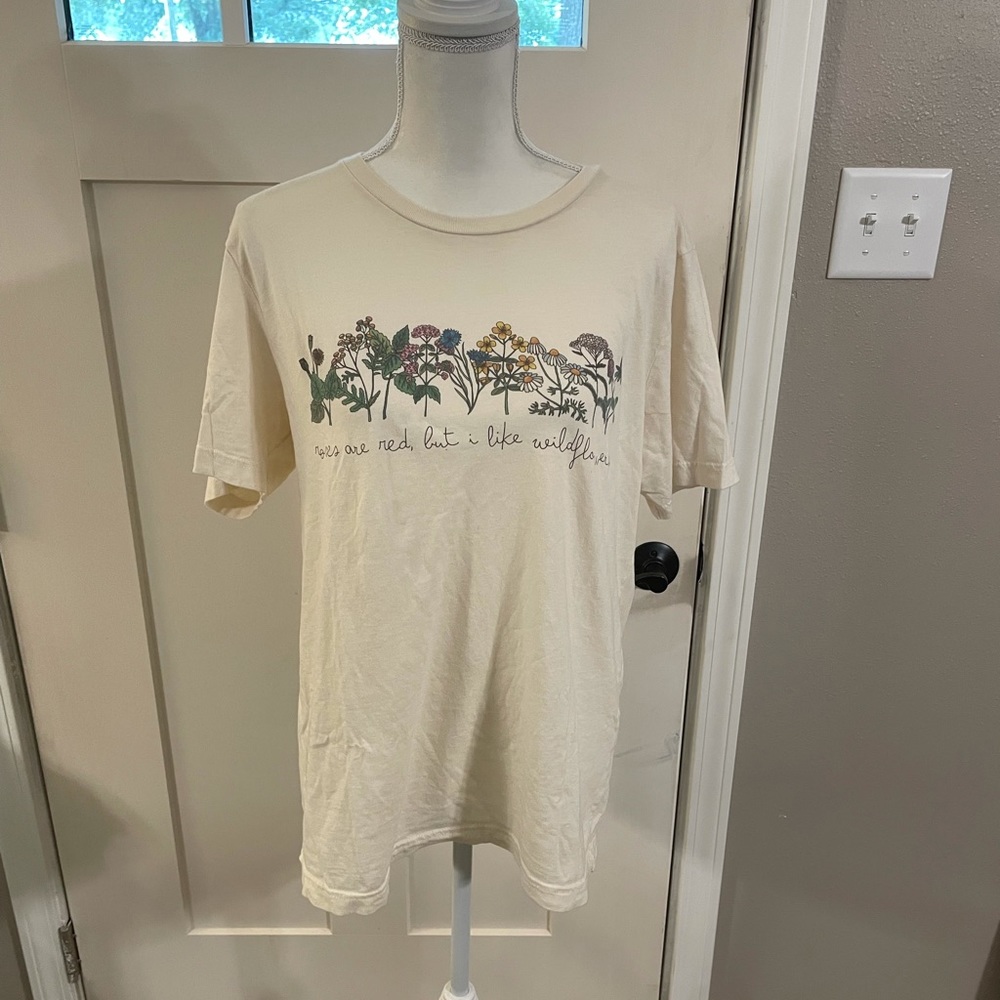 Bella Canvas Wildflower shirt